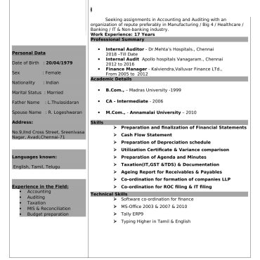 1637 - Senior Accountant