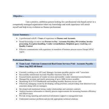 1101 - Junior Accountant