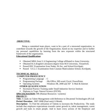 420-HR cum Recruitment and Admin Executive