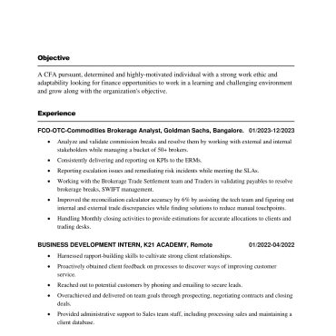 224-Business Administration Experienced
