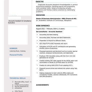347-Business Administration Experienced