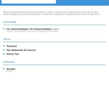 1694 - Semi Qualified Professional