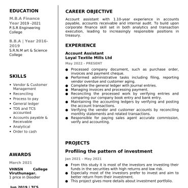 1304 - Junior Accountant