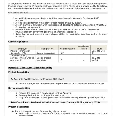 1438 - Junior Accountant