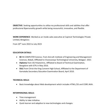 12643 - Sales Executive