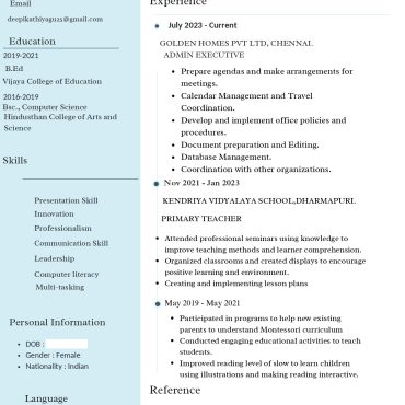 12938-HR cum Recruitment and Admin Executive