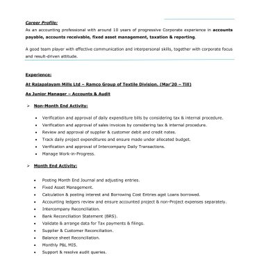 11805 - Senior Manager