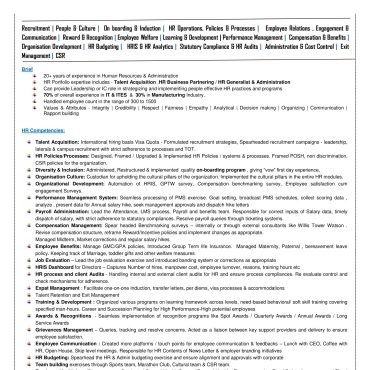 11811 - HR cum Recruitment and Admin Executive