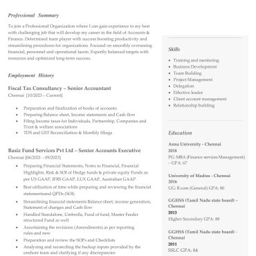 12201 - Senior Accountant