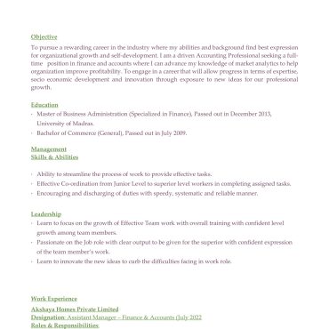 12203 - Junior Accountant