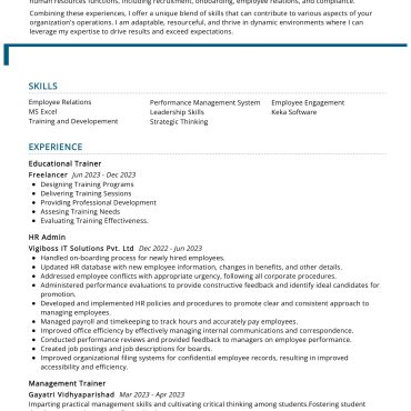 12303 - HR cum Recruitment and Admin Executive