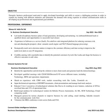 12605 - Business Development Executive