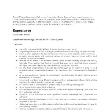 11830 - HR cum Recruitment and Admin Executive