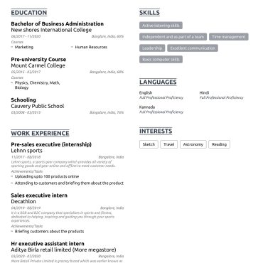 12527 - Sales Executive
