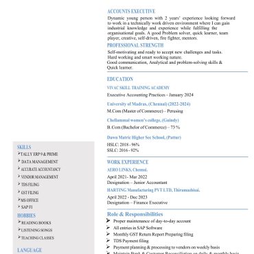 11933 - Junior Accountant