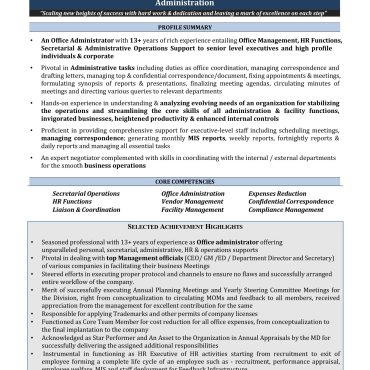 12040 - HR cum Recruitment and Admin Executive