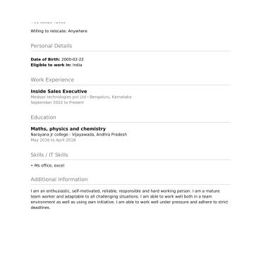 12622 - Sales Executive