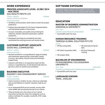 11950 - Business Administration Experienced