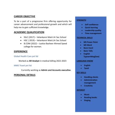 11951 - Junior Accountant