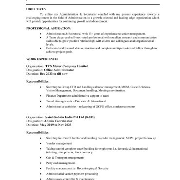 12069 - HR cum Recruitment and Admin Executive