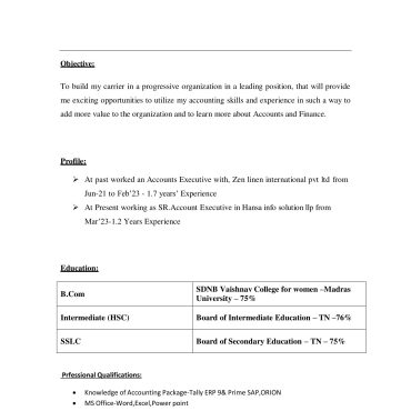 11961 - Junior Accountant