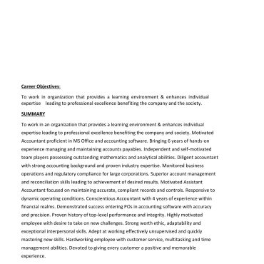 11963 - Business Administration Experienced