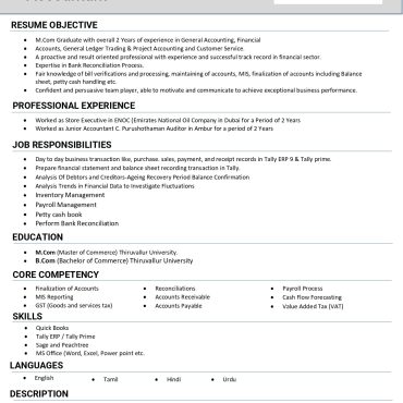 14042-Junior Accountant