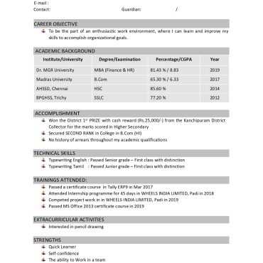 13144-Business Administration Fresher