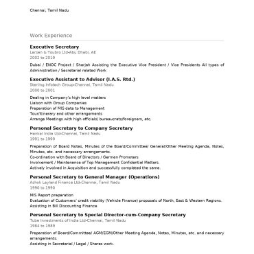 13007-Executive Secretary