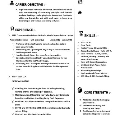 14070-Junior Accountant