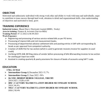 14081-Semi Qualified Professional