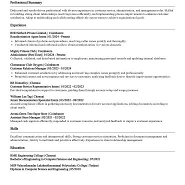 13312-Customer support Executive