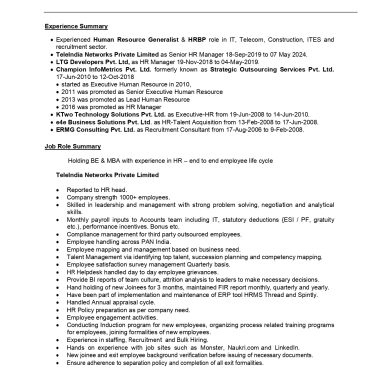 17380-HR cum Recruitment