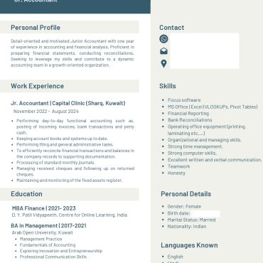 14203-Junior Accountant