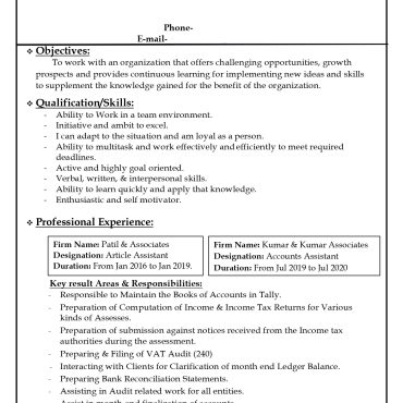 13962-Semi Qualified Professional