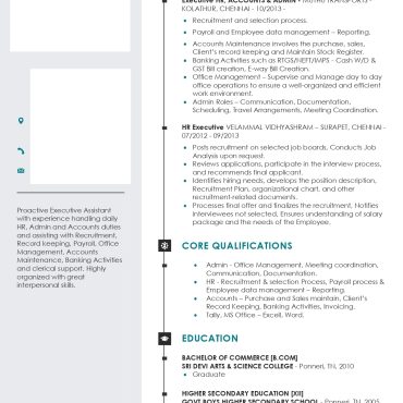 14187-HR cum Recruitment and Admin Executive