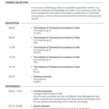 17269-CWA/CS Experienced/Process Associate