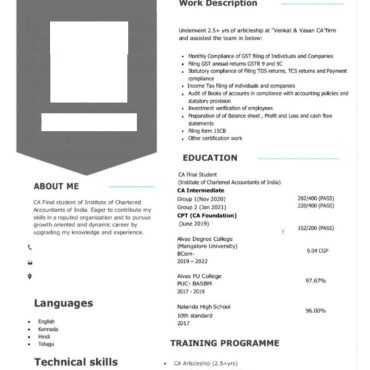 17377-CWA/CS Experienced