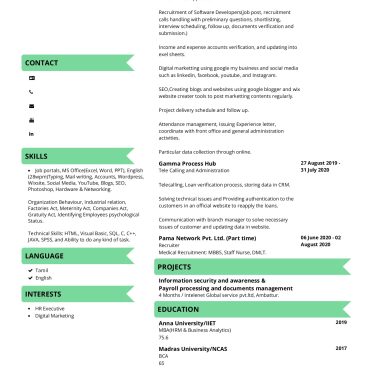 14331-HR cum Recruitment and Admin Executive