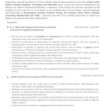 14272-Semi Qualified Professional