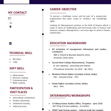 13637-Business Administration Fresher