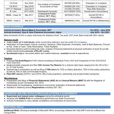 13828-CWA/CS Experienced