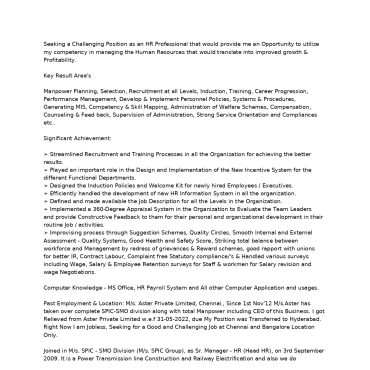 14332-HR cum Recruitment and Admin Executive