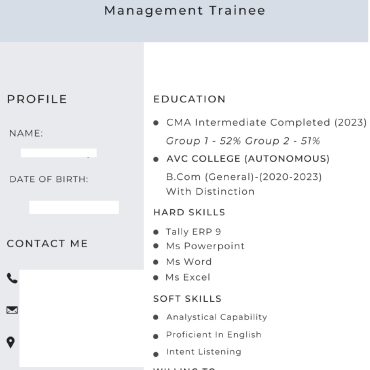 14274-Semi Qualified Professional