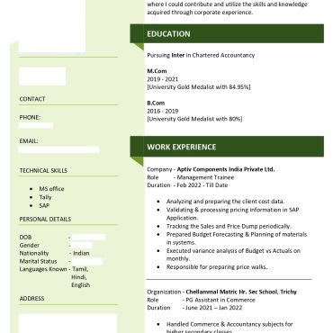 13969-Semi Qualified Professional
