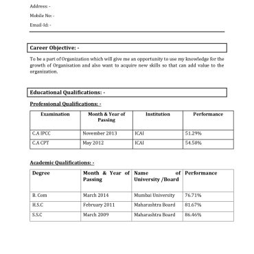 13759-Semi Qualified Professional