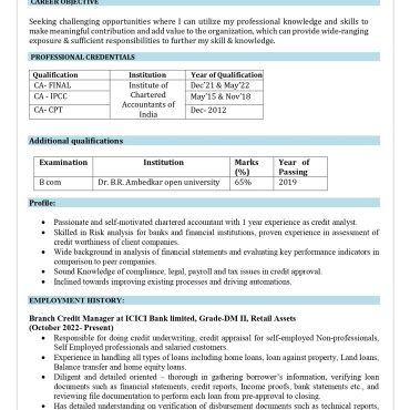 13834-CWA/CS Experienced