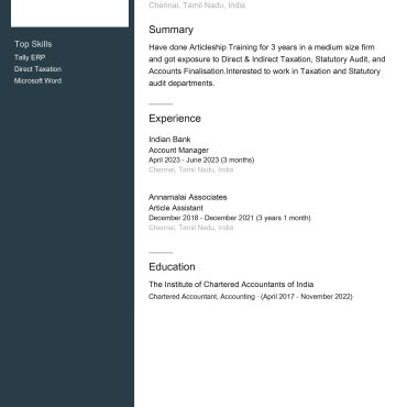 15103-CWA/CS Experienced