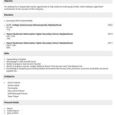 13982-Semi Qualified Professional