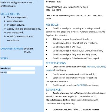 13934-Semi Qualified Professional